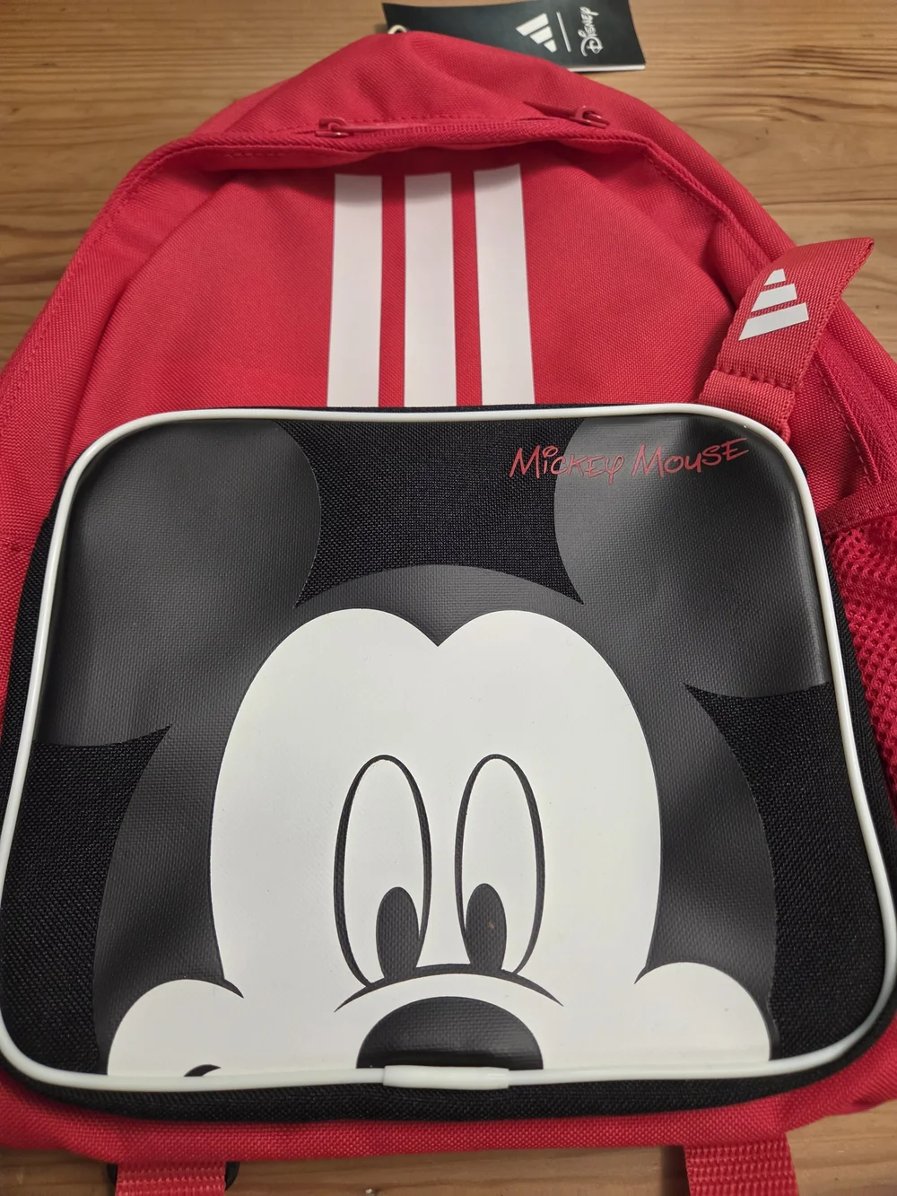 Adidas x Disney Red Mickey Mouse Kids Backpack